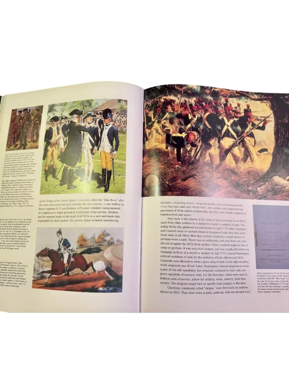The Army Historical Foundation Hardcover Book With United States Army Emblem